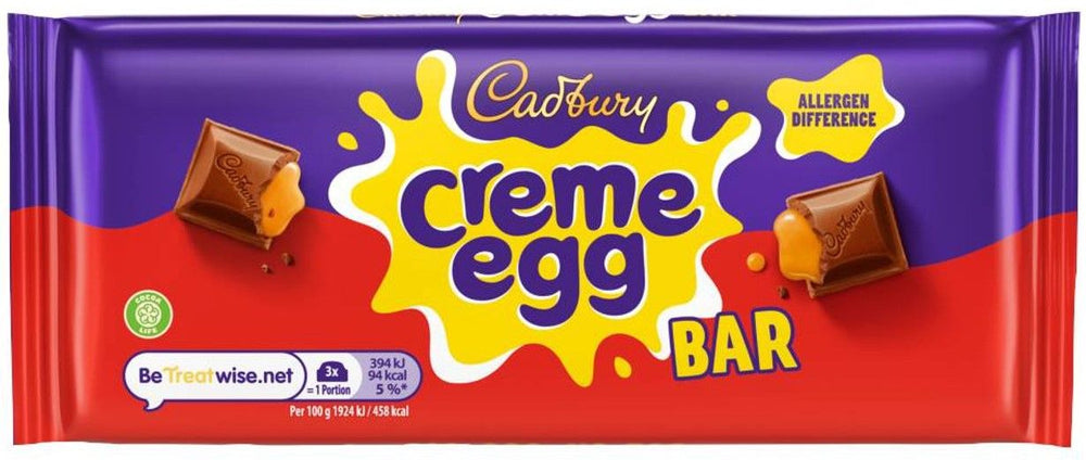 Cadbury Creme Egg Bar 123g