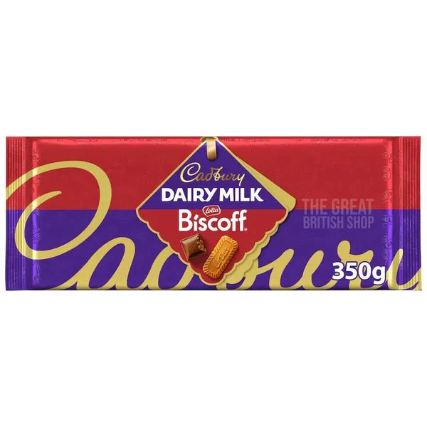 Cadbury Dairy Milk Biscoff 350g