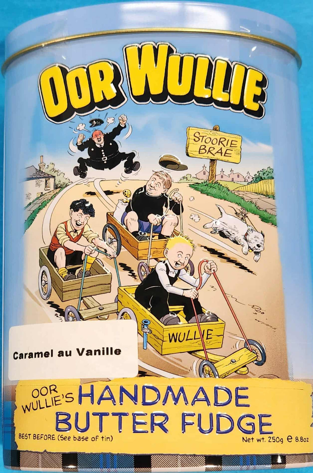 Gardiner's Oor Wullie's Handmade Butter Fudge Tin 250g