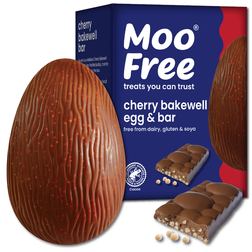 Moo Free Bakewell Egg & Bar 135g