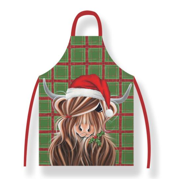 Christmas McMoo Apron