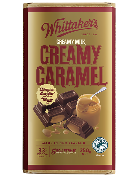 Whittaker's Creamy Caramel Block 250g