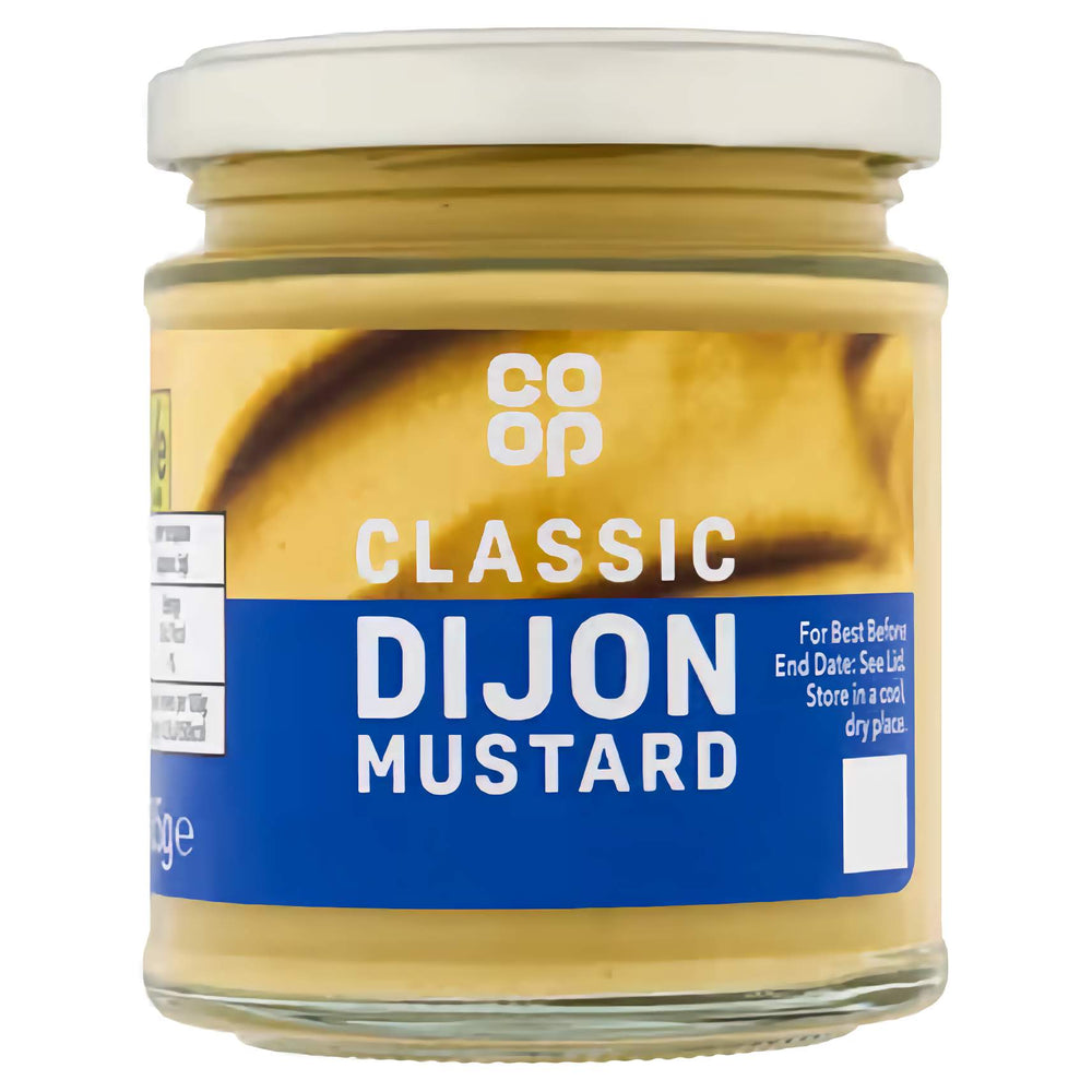 Co Op Dijon Mustard 185g