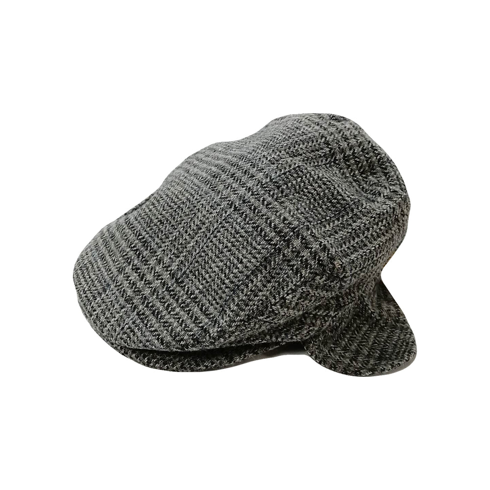 Tweed Vintage Cap with Ear Flaps