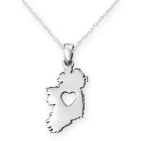 From The Heart Of Ireland Silver Pendant