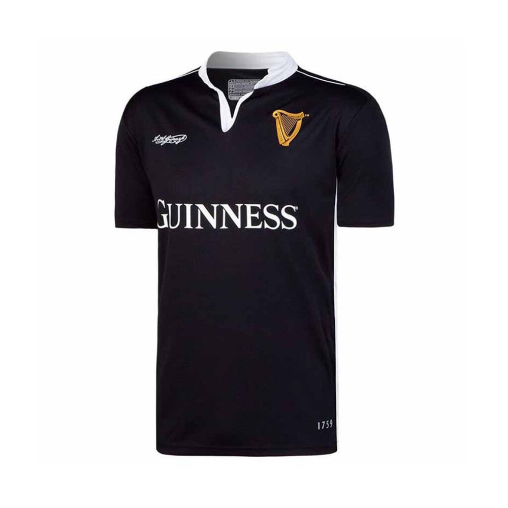 GUINNESS – BLACK & WHITE PERFORMANCE RUGBY SHIRT