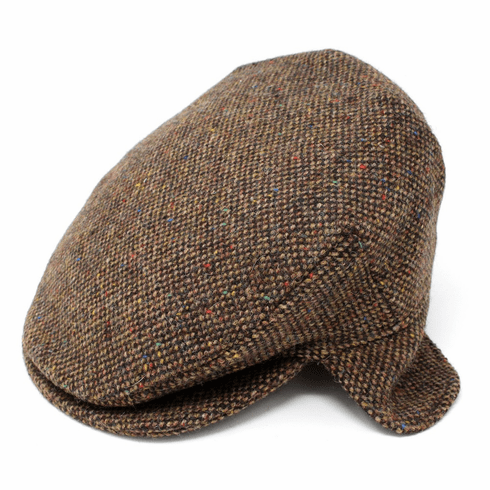 Irish tweed cap with ear flaps sales
