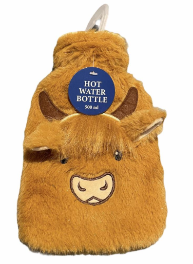 Hairy Cow Hot Water Bottle
