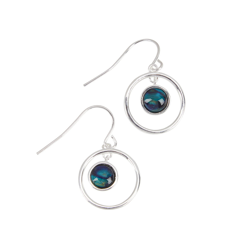 Heathergem Circle Earrings