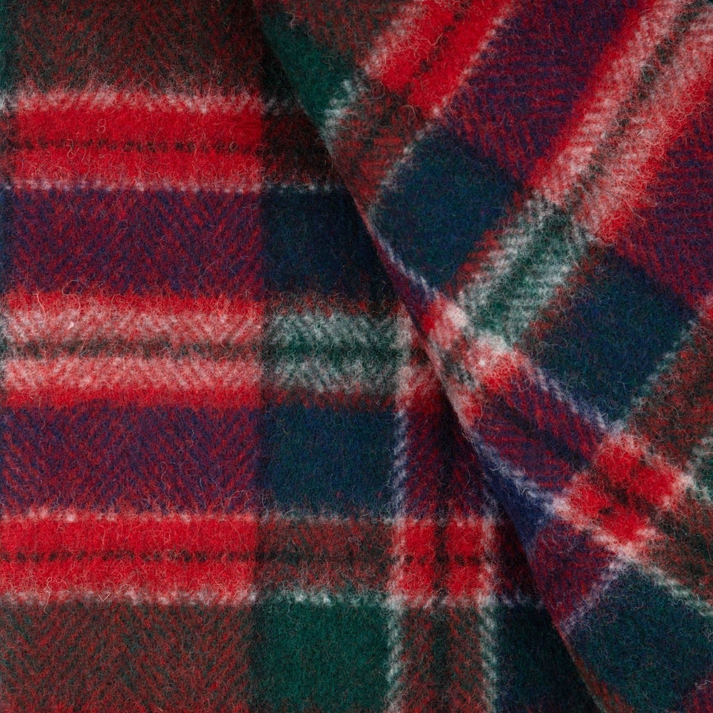MacFarlane Highland Wool Blend Tartan Blanket