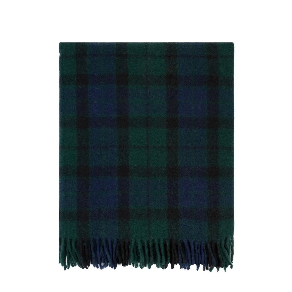 MacKay Highland Wool Blend Tartan Blanket