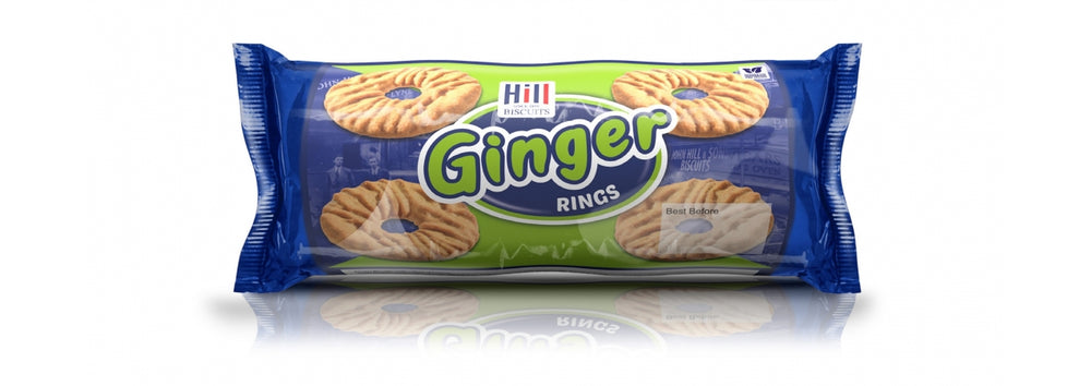 Hill Ginger Rings 150g