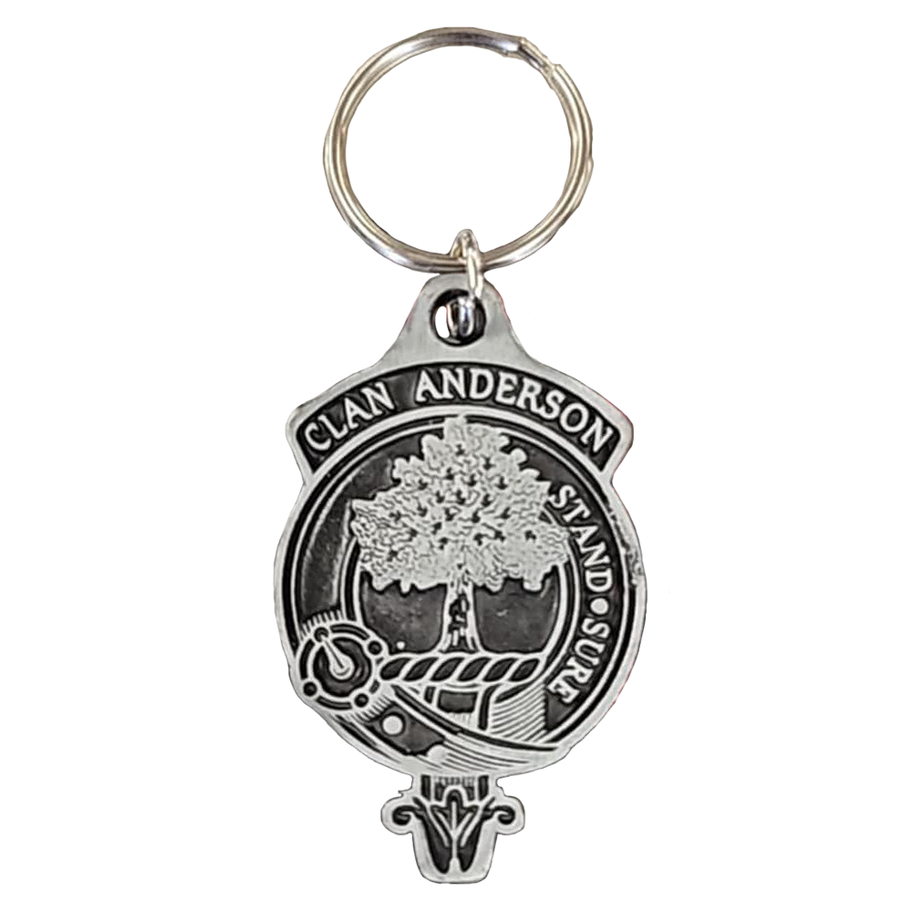 Scottish Clan Crest Pewter Key Chain