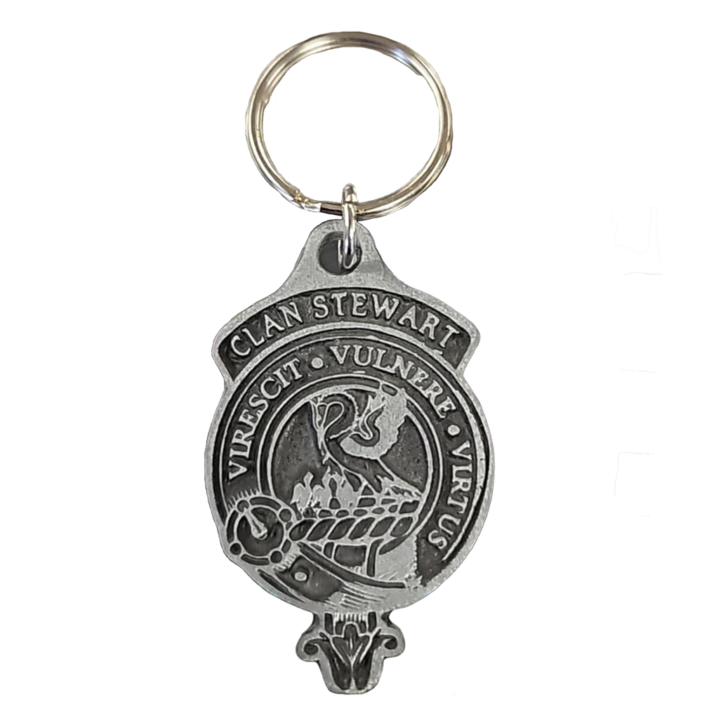 Scottish Clan Crest Pewter Key Chain