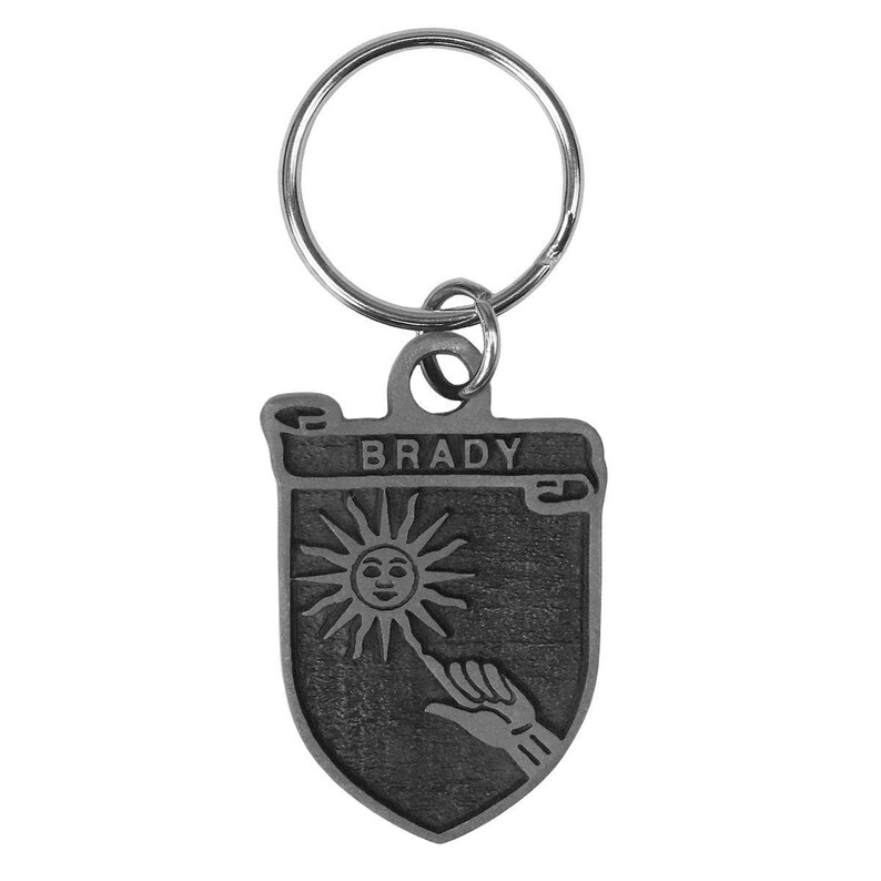Irish Coat of Arms Pewter Key Chain