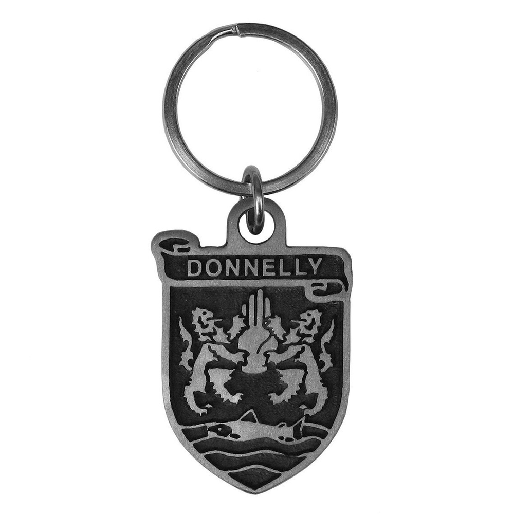 Irish Coat of Arms Pewter Key Chain