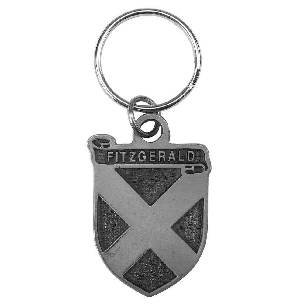 Irish Coat of Arms Pewter Key Chain