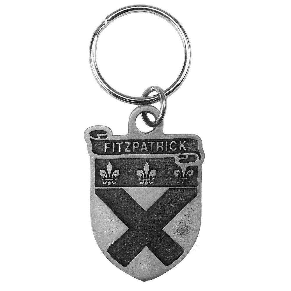 Irish Coat of Arms Pewter Key Chain