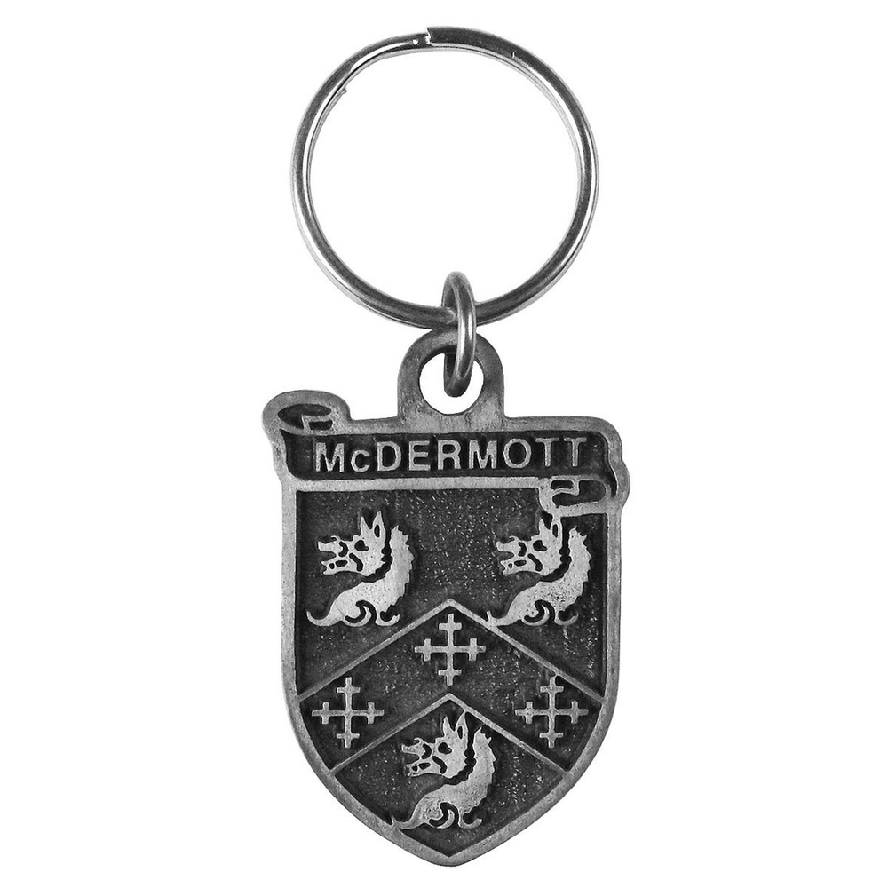 Irish Coat of Arms Pewter Key Chain