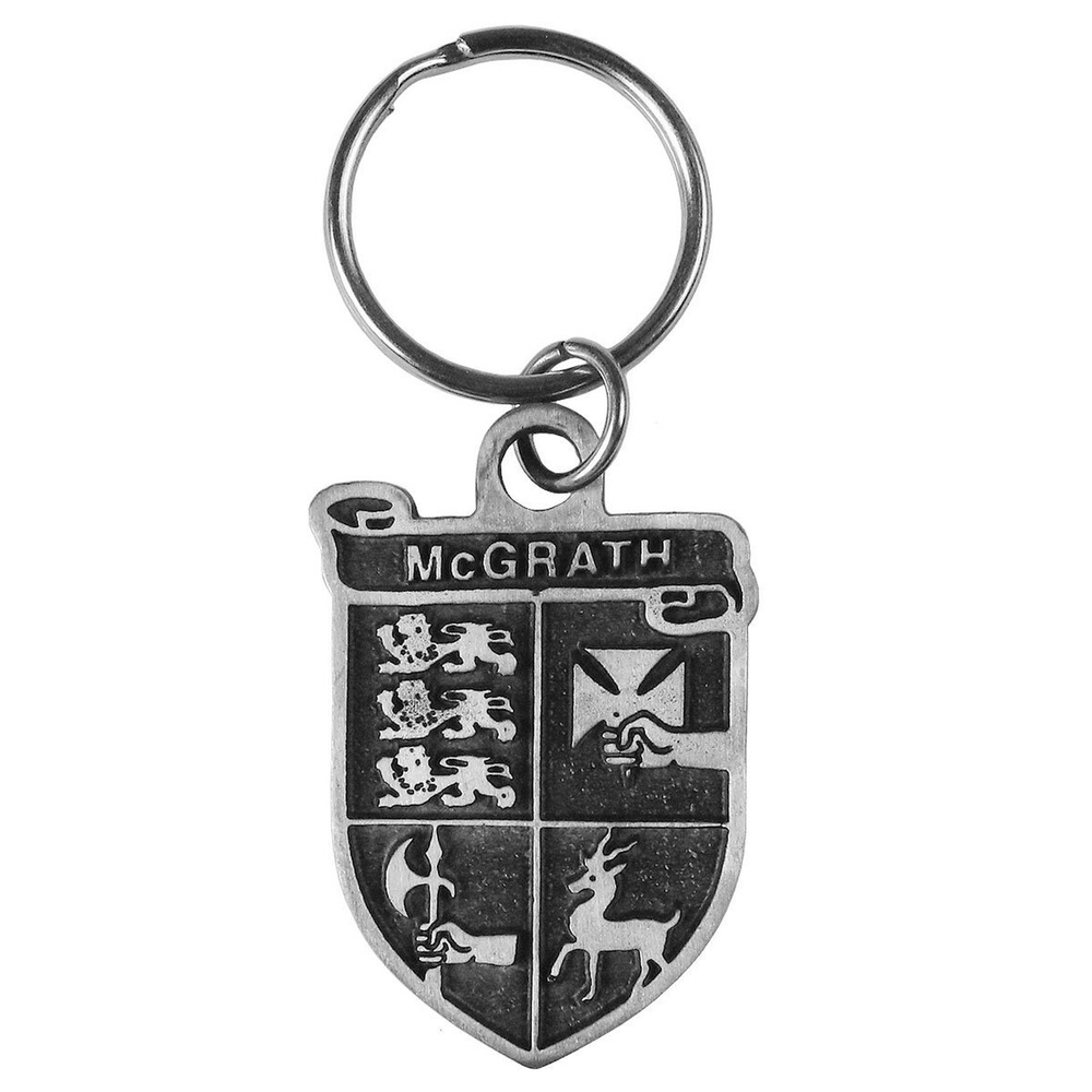Irish Coat of Arms Pewter Key Chain