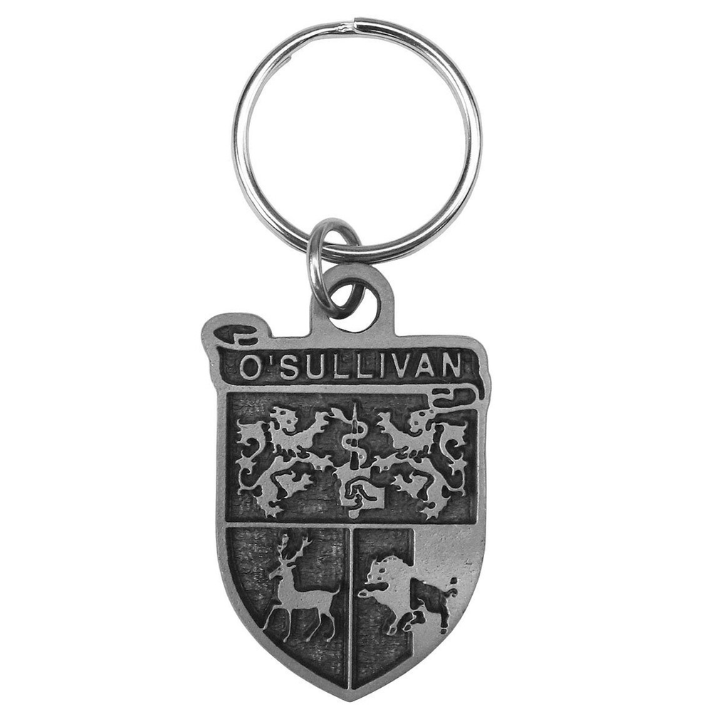 Irish Coat of Arms Pewter Key Chain