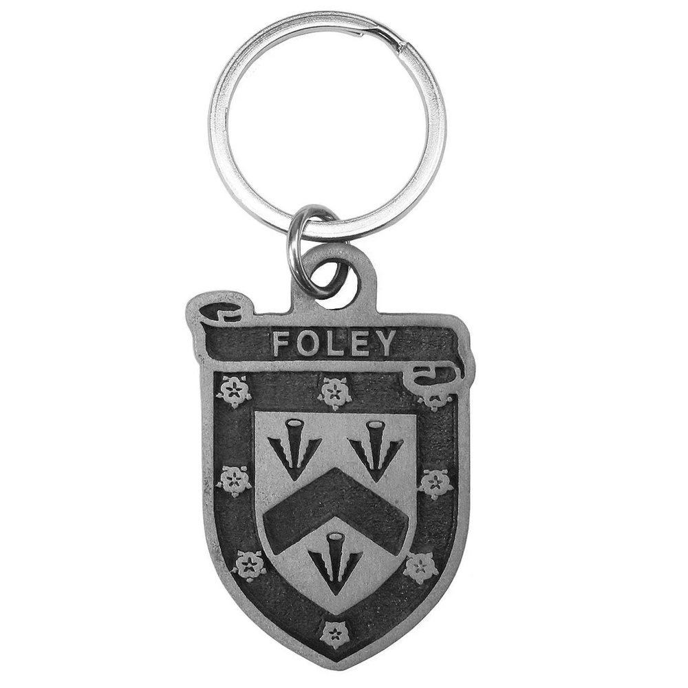 Irish Coat of Arms Pewter Key Chain