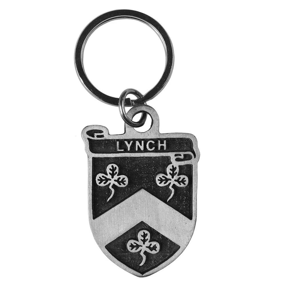 Irish Coat of Arms Pewter Key Chain