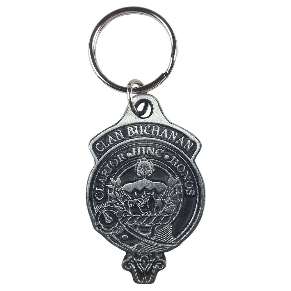 Scottish Clan Crest Pewter Key Chain