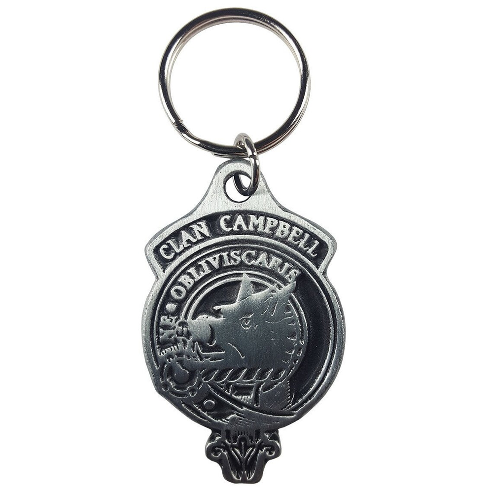 Scottish Clan Crest Pewter Key Chain