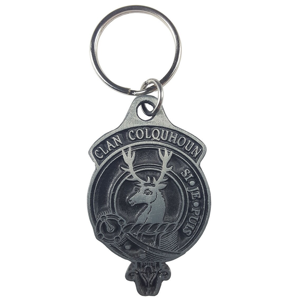 Scottish Clan Crest Pewter Key Chain