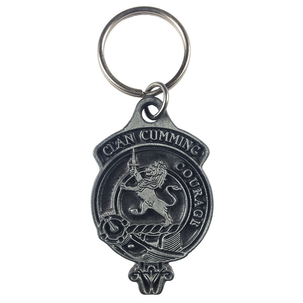 Scottish Clan Crest Pewter Key Chain