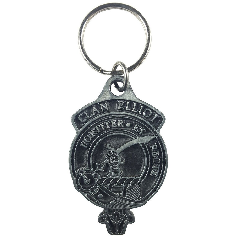 Scottish Clan Crest Pewter Key Chain