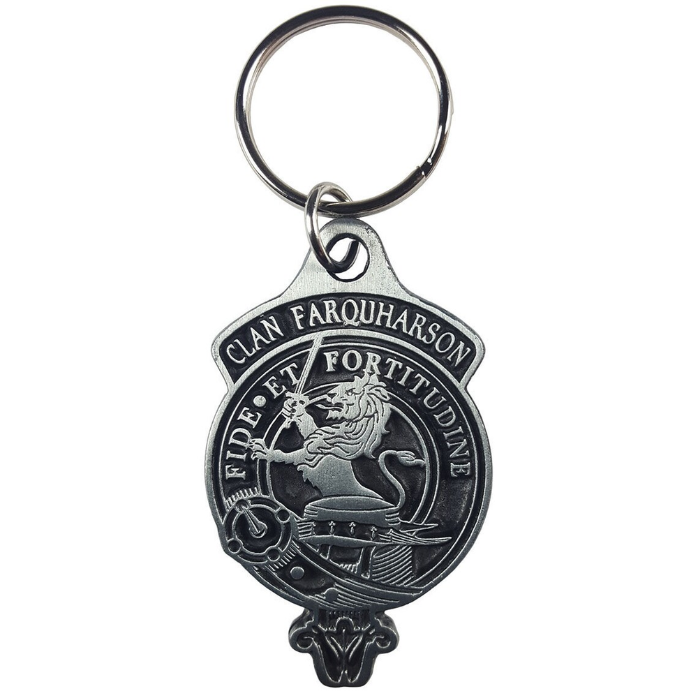 Scottish Clan Crest Pewter Key Chain