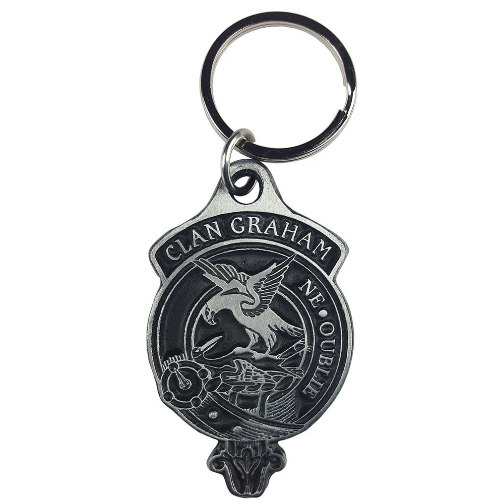 Scottish Clan Crest Pewter Key Chain