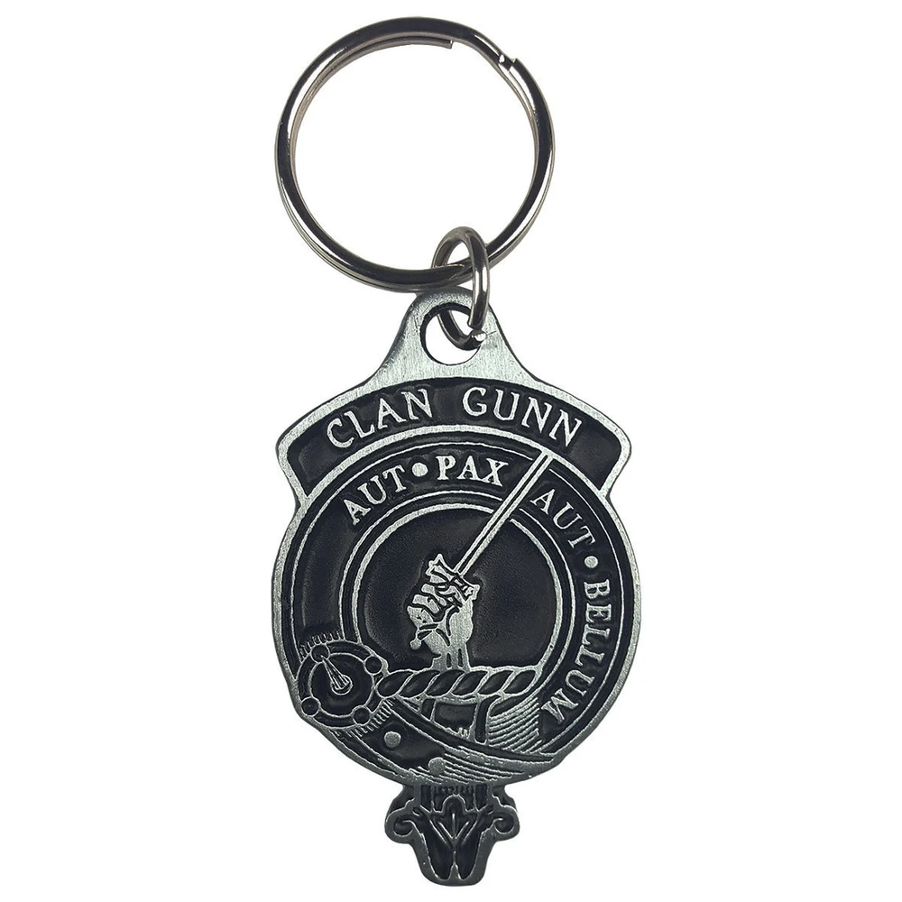 Scottish Clan Crest Pewter Key Chain
