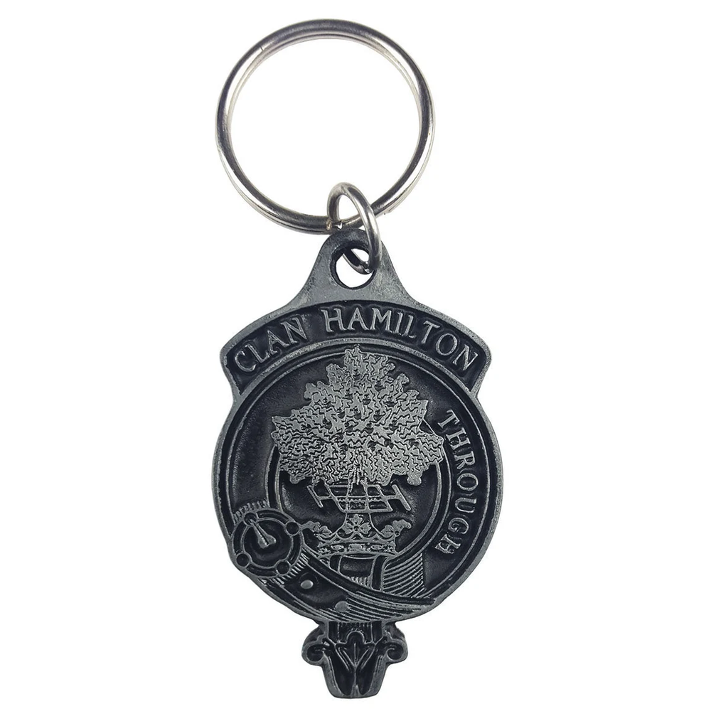 Scottish Clan Crest Pewter Key Chain