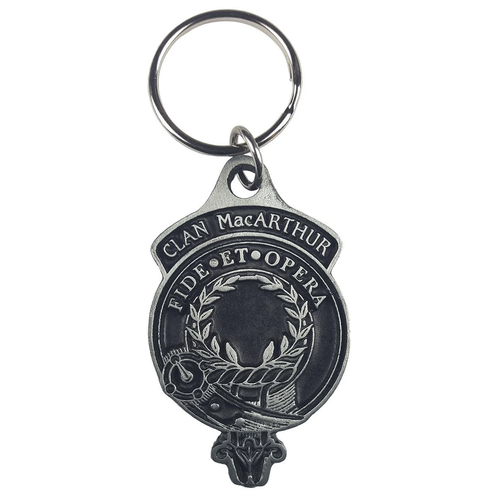 Scottish Clan Crest Pewter Key Chain