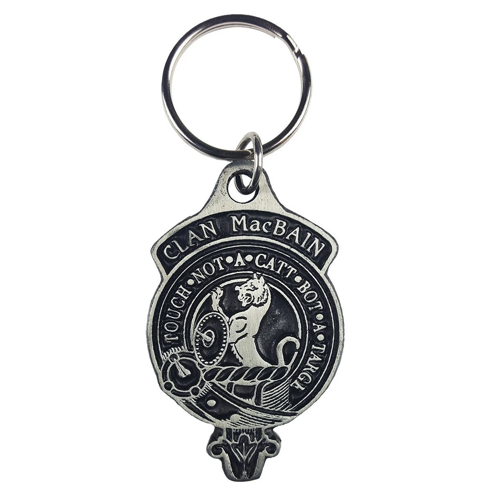 Scottish Clan Crest Pewter Key Chain