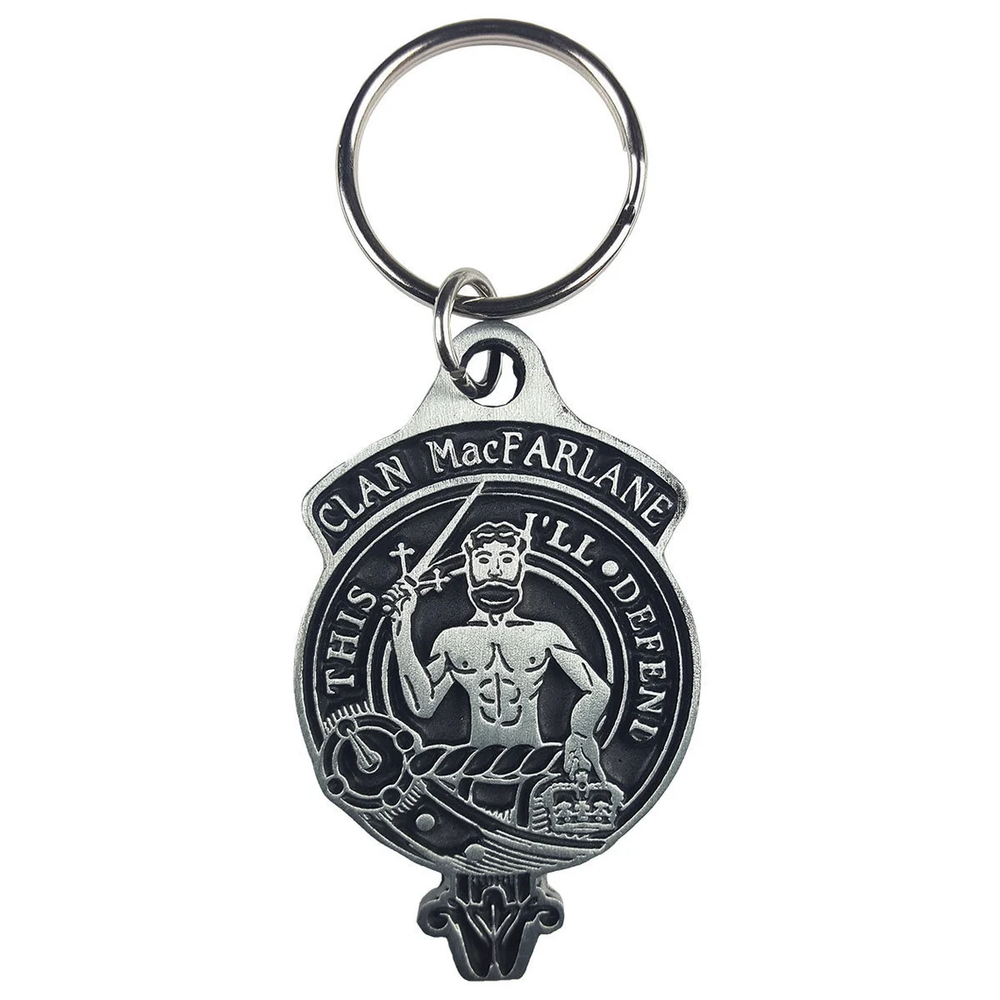 Scottish Clan Crest Pewter Key Chain