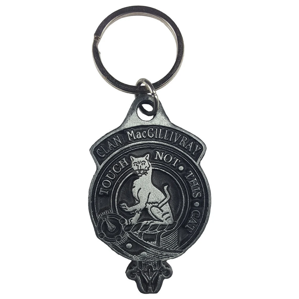 Scottish Clan Crest Pewter Key Chain