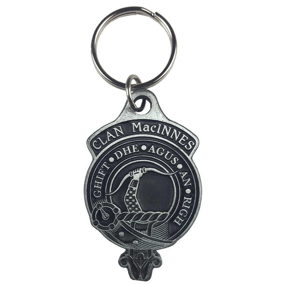 Scottish Clan Crest Pewter Key Chain