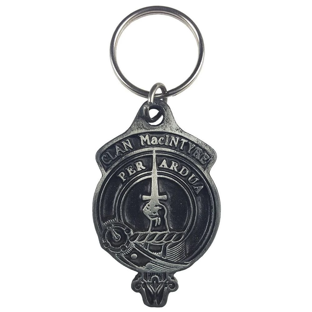Scottish Clan Crest Pewter Key Chain