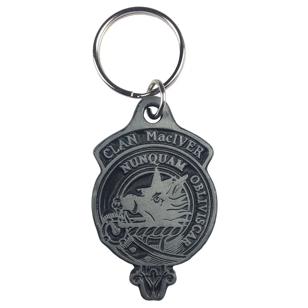 Scottish Clan Crest Pewter Key Chain