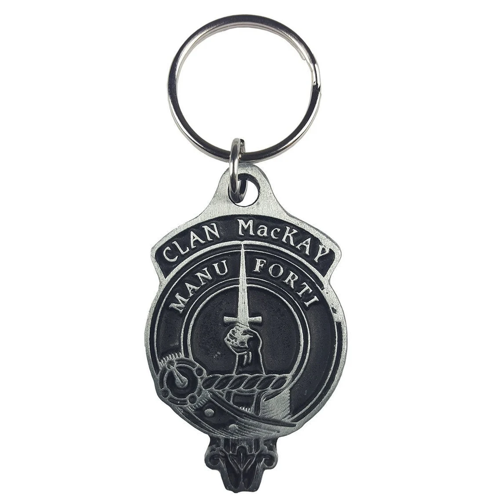 Scottish Clan Crest Pewter Key Chain