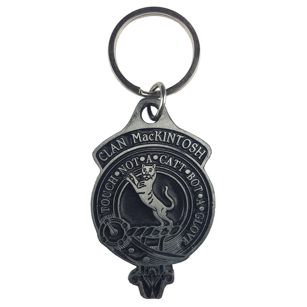 Scottish Clan Crest Pewter Key Chain