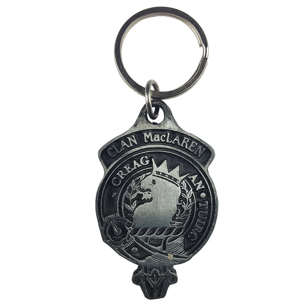 Scottish Clan Crest Pewter Key Chain