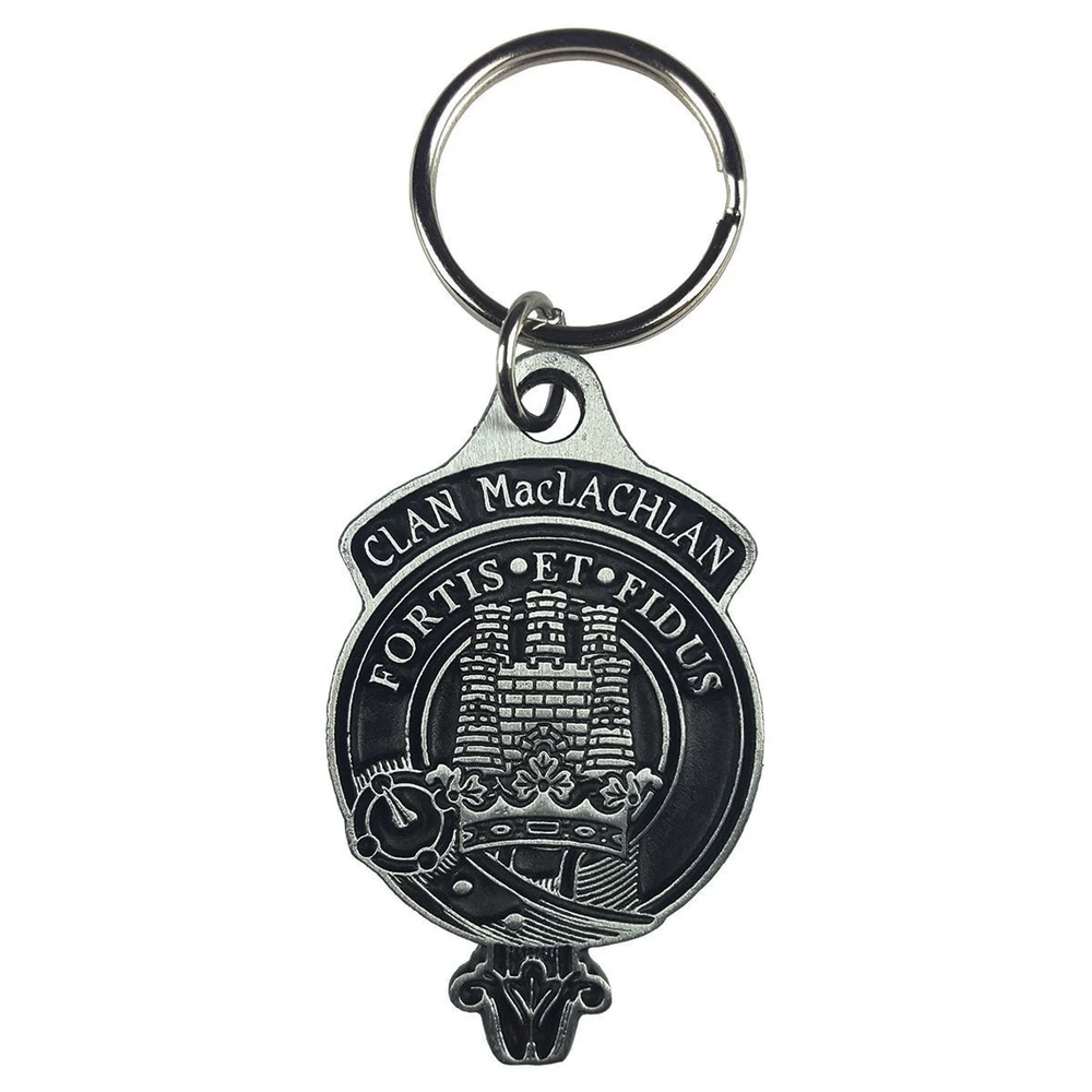 Scottish Clan Crest Pewter Key Chain