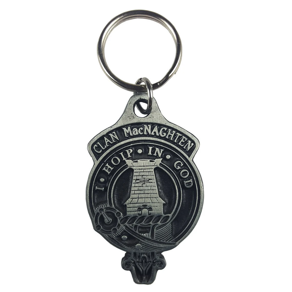 Scottish Clan Crest Pewter Key Chain