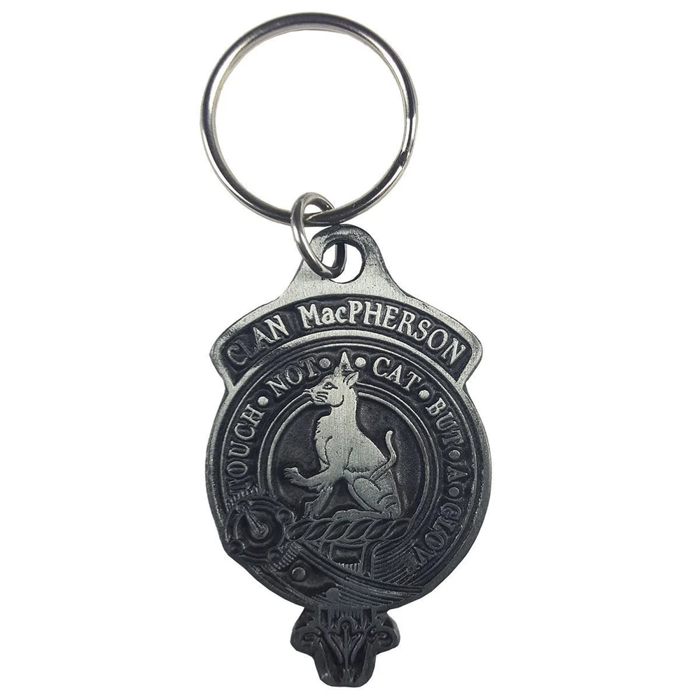 Scottish Clan Crest Pewter Key Chain