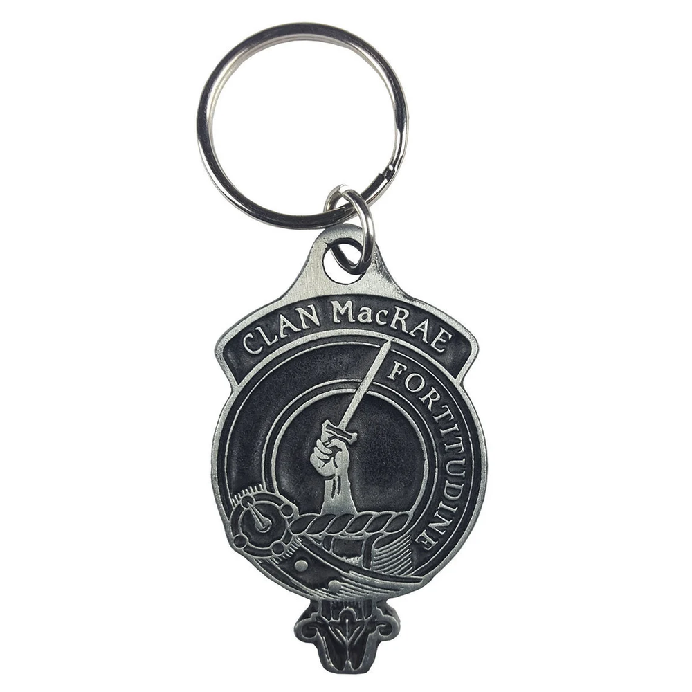 Scottish Clan Crest Pewter Key Chain